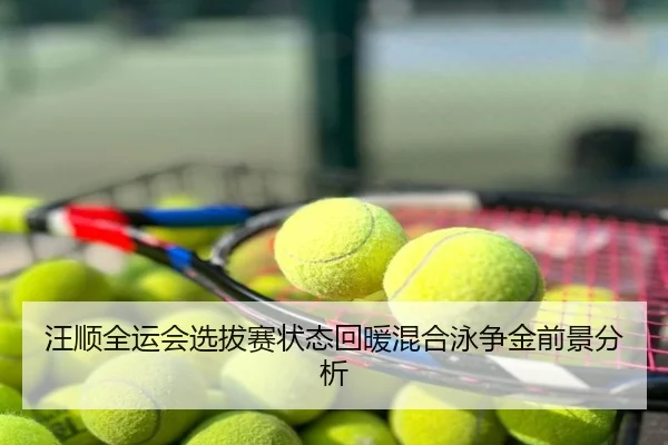 汪顺全运会选拔赛状态回暖混合泳争金前景分析